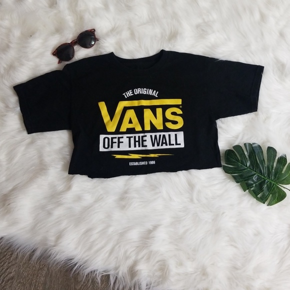 Vans Tops - Van's- crop tee